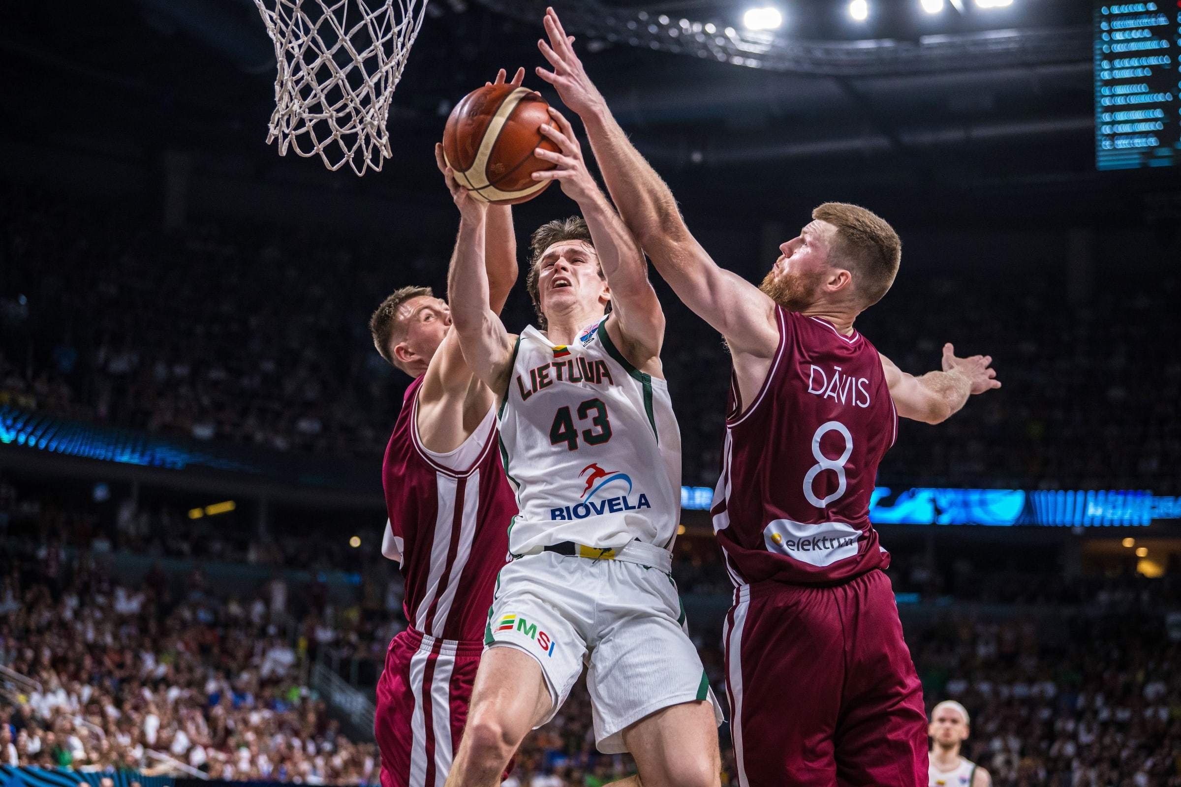 关于立陶宛男篮碾压南韩男篮,波尔津吉斯高光表现的信息 关于立陶宛男篮碾压南韩男篮,波尔津吉斯高光表现的信息